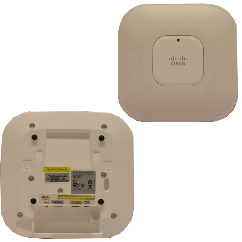 Cisco AIR-LAP1142N-E-K9 Wireless Access Point WiFi Dual-Band 802.11n,