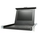 EMC 091-000-091 15 Zoll KVM Rack Console mit US Keyboard