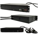 APC AP7731 Rack ATS 208V 30A (2) L6-30P In (1) L6-30R Out Automatic Transfer Switch PDU