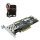 HP Smart Array P410 6Gb SAS RAID Controller 512MB +BBU +2x Kabel 462919-001 LP