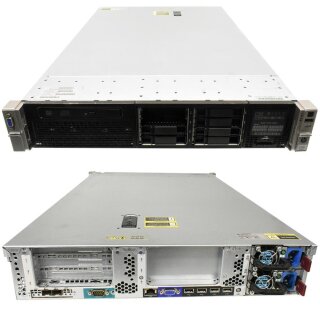 HP ProLiant DL380p G8 2x XEON E5-2620 V2 2.10 GHz Six Core 16 GB RAM 8xSFF P420i
