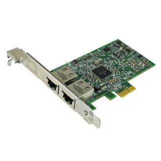 HP 332T Dual-Port PCIe x1 Gigabit Network Adapter 616012-001 615730-001 FP