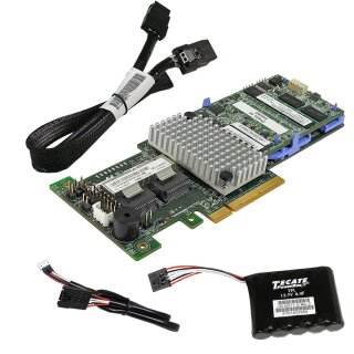 IBM ServeRAID M5110 6 Gb/s RAID Controller L3-25422-46B 00AE807 +BBU +Kabel