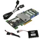 IBM ServeRAID M5110 6 Gb/s RAID Controller L3-25422-46B 00AE807 +BBU +Kabel