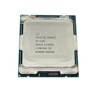 Intel Xeon Processor W-2135 8.25MB Cache 3.70 GHz Six Core FCLGA 2066 SR3LN