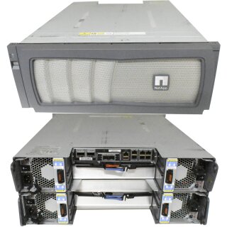 NetApp FAS2240-04 Storage 4U NAJ-0801 6Gbps Raid Controller 111-01287 24x LFF 4x PSU