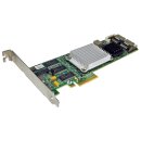LSI MR SAS 8308ELP 8-Port 3 Gb PCIe x4 RAID Controller L3-01091-12B + 2x Kabel