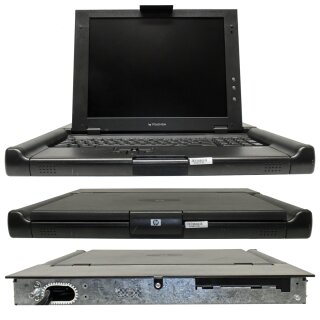 HP TFT5600 RKM 15" Flat Panel KVM-Console +Keyboard US Layout