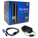 WD My Book 4TB 3.5 Zoll HDD USB 3.0 Local & Cloud Backup System WDBFJK0040HBK-04KJ