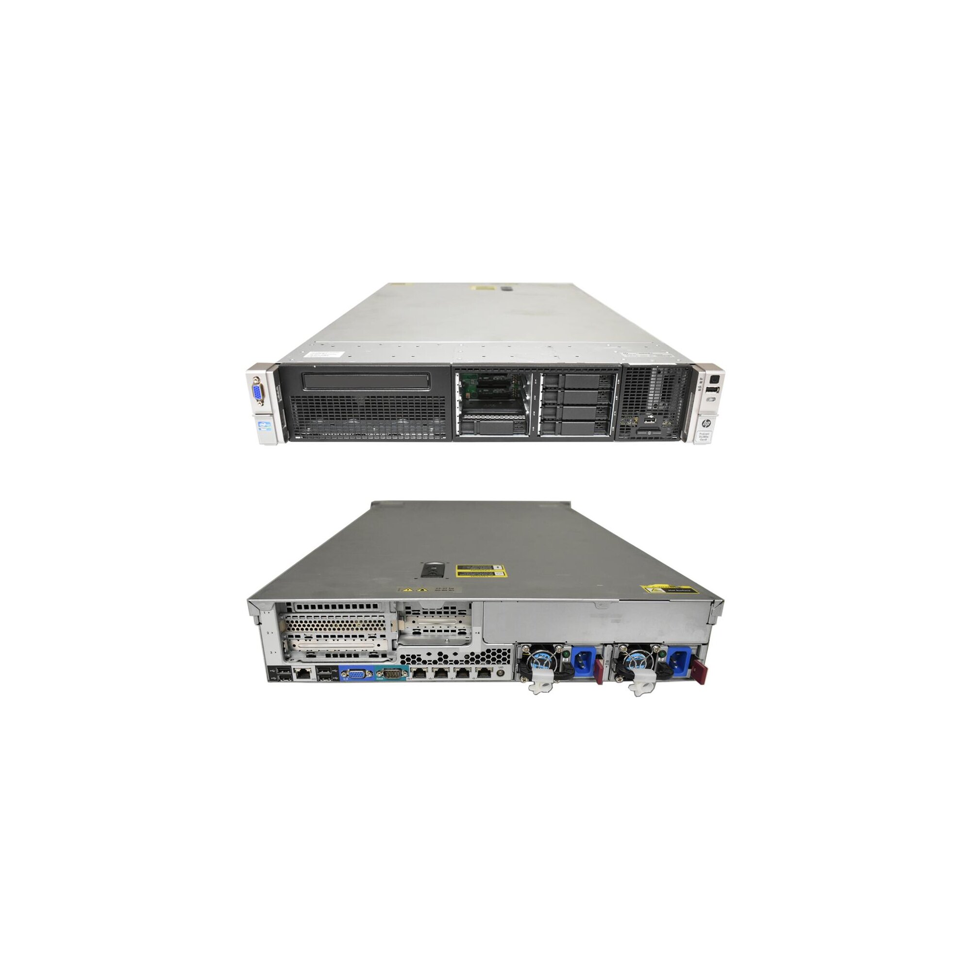 HP ProLiant DL380e G8 1x Intel Xeon E52407 QuadCore 2.20GHz 16GB Ram