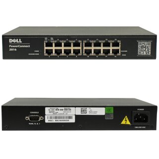 Dell PowerConnect 2816 16-Port 10/100/1000 Base-T C776K