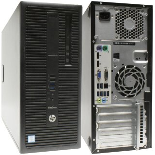 HP EliteDesk 800 G2 TWR PC i5-6500 CPU 4C 3.20GHz 8GB DDR4 RAM 256GB m.2 SSD