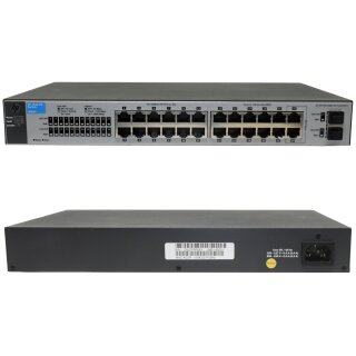 HP ProCurve 1810-24 J9801A Gigabit Ethernet Switch Ohne Montagewinkel