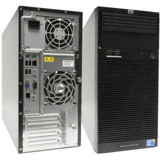 HP ProLiant ML110 G6 Tower Core i3-550 CPU 3.20GHz 4GB RAM 2x 250GB HDD 3.5 Zoll