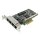 IBM Broadcom BCM95719A1904G 4-Port PCIe x4 Gbit Ethernet Netzwerkkarte 90Y9355