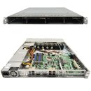 Supermicro CSE-815 1U Rack Server Mainboard X8SIE-LN4F LGA 1156 1x SNK-P0046P CPU Kühler