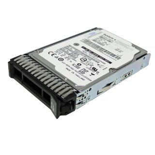 IBM 300GB 2.5“ 10K 6G SAS HDD/Festplatte 00AJ097 00AJ100 mit Rahmen 00E7600