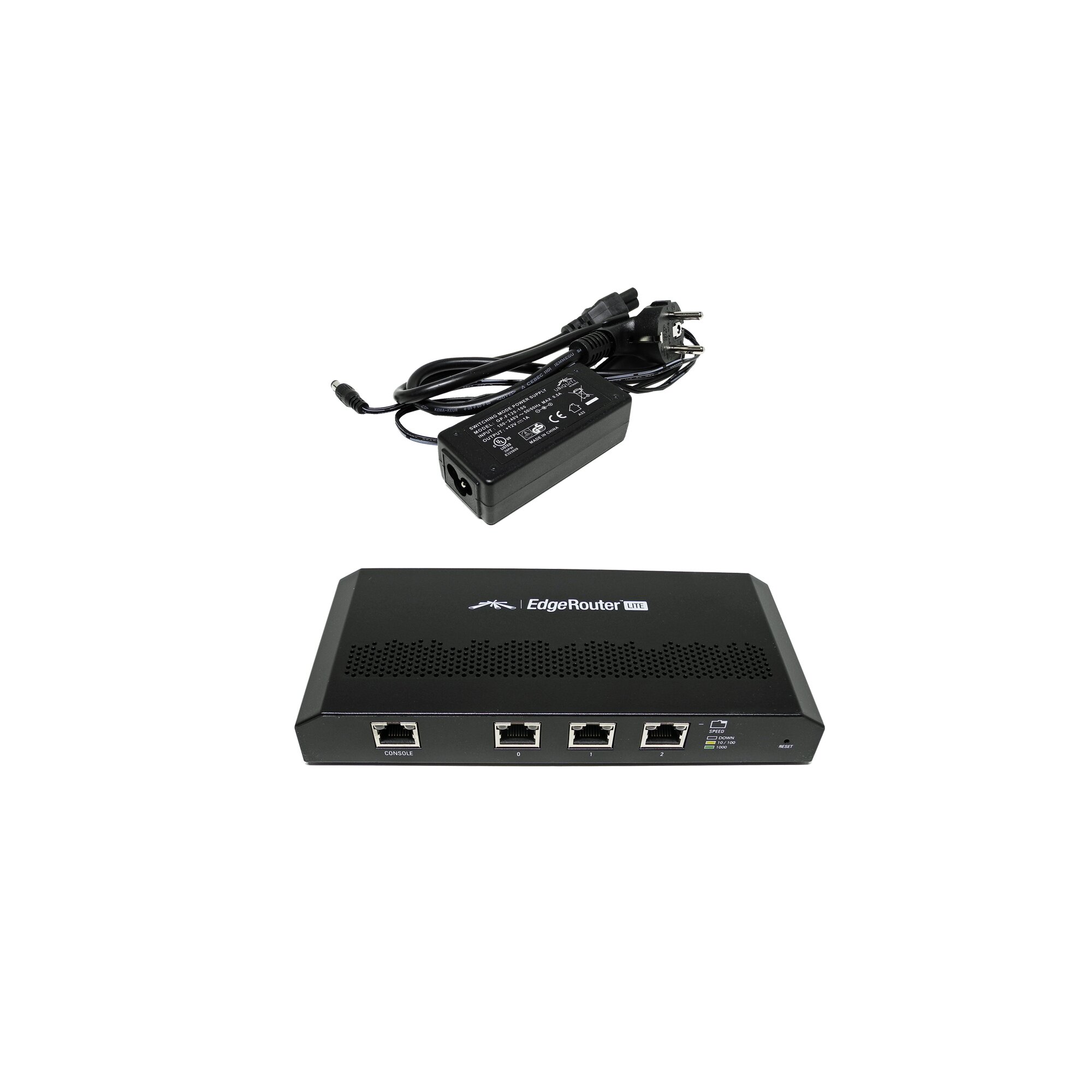 Ubiquiti ERLite-3 EdgeRouter Lite 3-Port Gigabit Ethernet EdgeMAX ...
