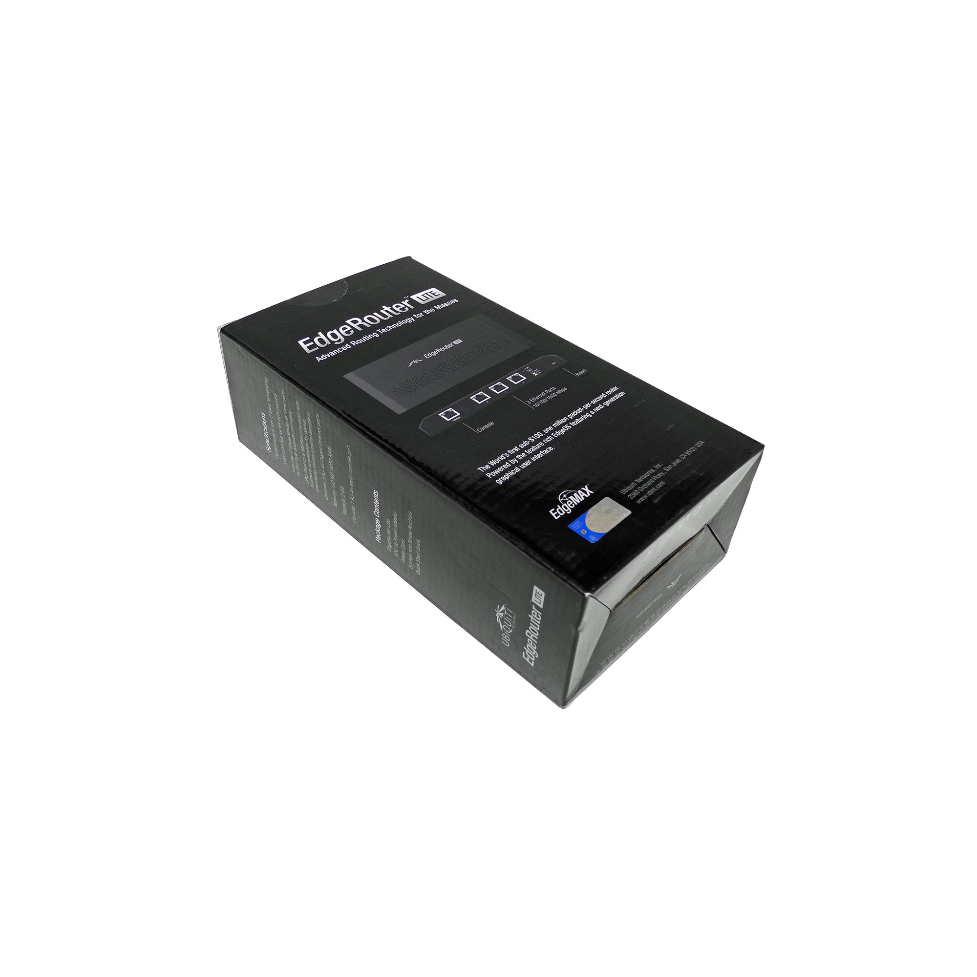 Ubiquiti ERLite-3 EdgeRouter Lite 3-Port Gigabit Ethernet EdgeMAX ...