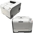 HP Color LaserJet CP2025dn Farblaserdrucker A4 Lan Druckwerkdurchläufe ca 13.500 total cyan 20% mag 71% gelb 78% schwarz 82%
