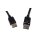 Hosiden PP200-BK DisplayPort Kabel 4K DP-DP 2m lang schwarz  00M0J493A1 neu