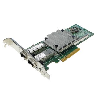 HP CN1100R Dual-Port 10GbE FC SFP+ PCIe x8 Converged Network Adapter 706801-001