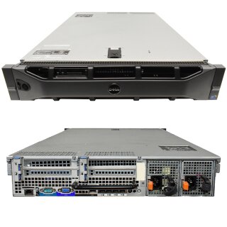 Dell PowerEdge R710 Server 2x E5530 2,40 GHZ CPU 16GB RAM 3.5 Zoll Perc H200 iDrac6 4 Bay