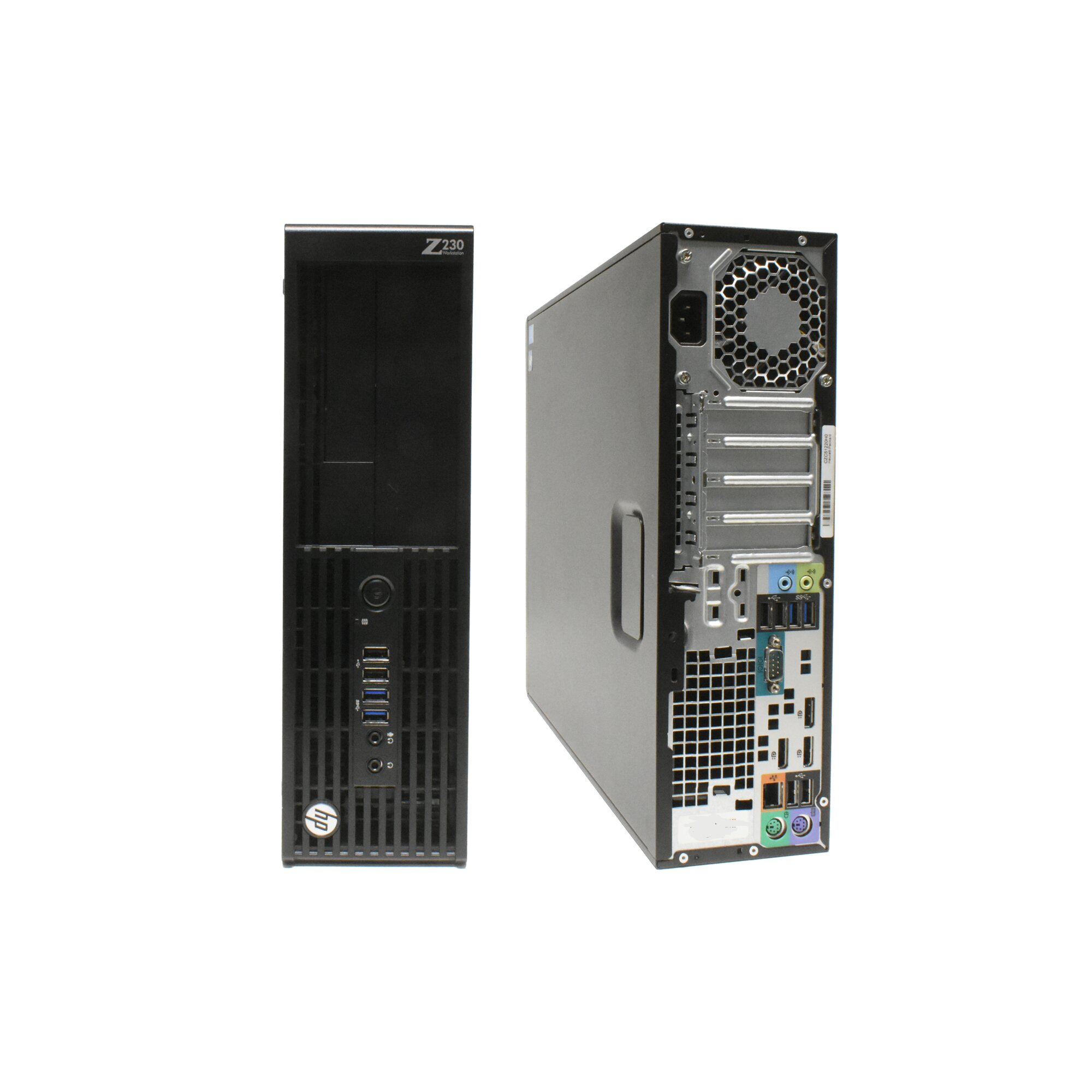 PC HP Workstation Z230 Reconditionné - Intel I3-4130, 16 Go RAM, SSD 240 Go, Windows 11, WiFi - Format Tour
