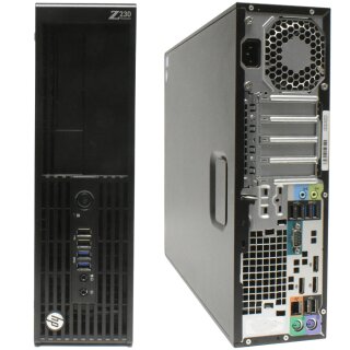 HP Z230 Workstation SFF Intel Xeon E3-1245 v3 CPU 16GB DDR3 RAM 1TB HDD DVD-RW Win10 Pro