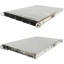 Supermicro CSE-113 1U Rack Server X8DTU-F 1.3 1x E5620 6GB RAM no HDD 2,5 " 8 Bay SAS113TQ ASR-6805