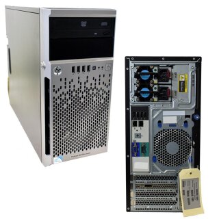 HP ProLiant ML310e G8 V2 Tower Server Intel G3220 3.00GHz CPU 8GB RAM DVD-ROM 8 Bay 2.5"