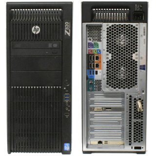 HP Z820 Workstation Intel Xeon E5-2630 v2 CPU 16GB DDR3 RAM 320GB HDD DVD-RW NVIDIA Quadro K600