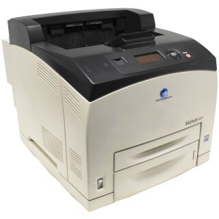 Konica Minolta bizhub 40P s/w Laserdrucker Lan Duplex max. 43.000 Seiten gedruckt Toner mind.68%