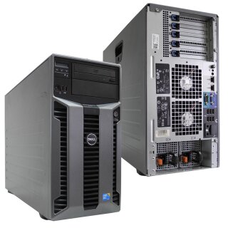 Dell PowerEdge T610 Tower 2x Intel Xeon L5609 1.86 GHz QC 48GB RAM PERC 6/i