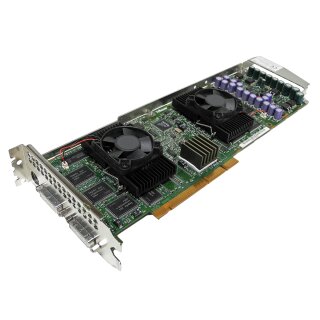 3DLabs Wildcat4 7110 Graphics Card / Grafikkarte 256MB AGP Pro 8x 54-001046-001
