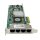 Dell 5709 BroadCom NetXtreme II 4-Port Gigabit Ethernet PCIe x4 Netzwerkkarte 0P736R