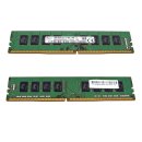 HP Micron 16GB 1Rx4 PC4-2400T DDR4 RAM MTA18ASF2G72PZ-2G3B1 PN- 809082-091