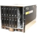 HP BladeSystem c7000 Enclosure 438859-001 408316-002 Chassis 6x 398025-001 2x447047-B21 2x409513-B21 + Admi