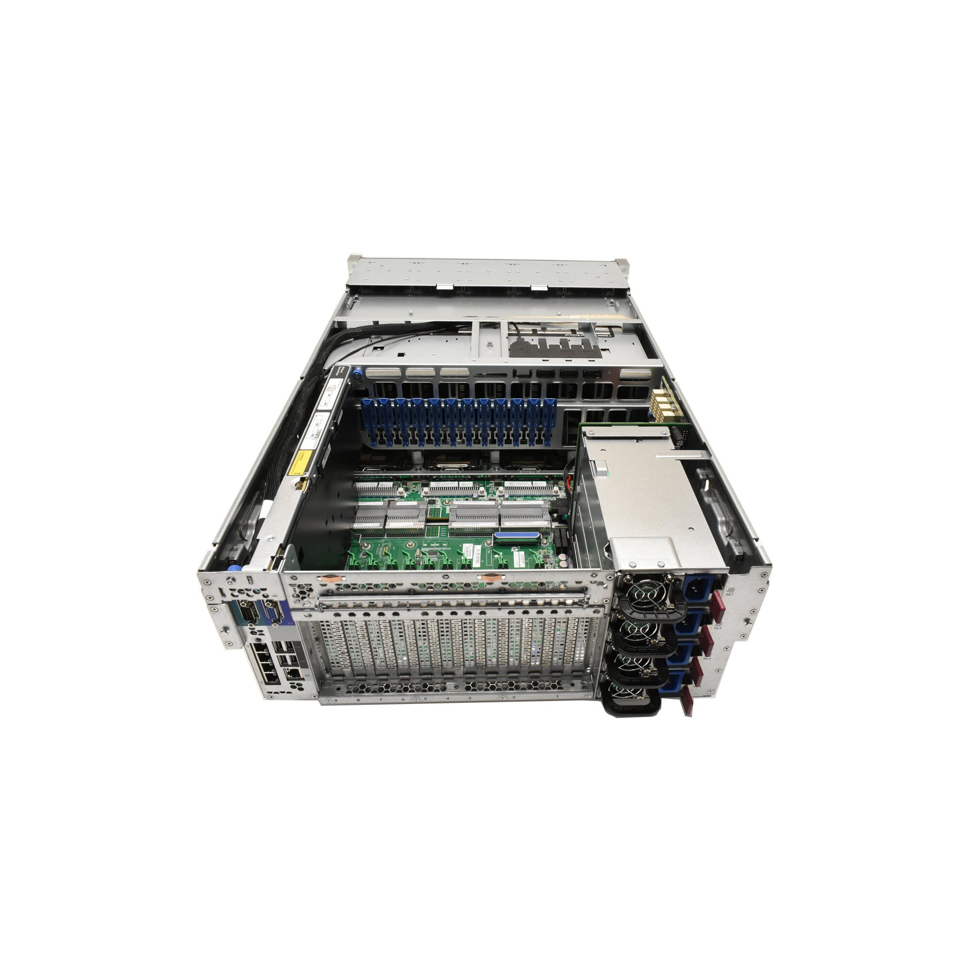 P830i Array Controller HP ProLiant DL580 G9 ohne CPU ohne RAM ohne HDD P830i 2GB 10 Bay 2,5