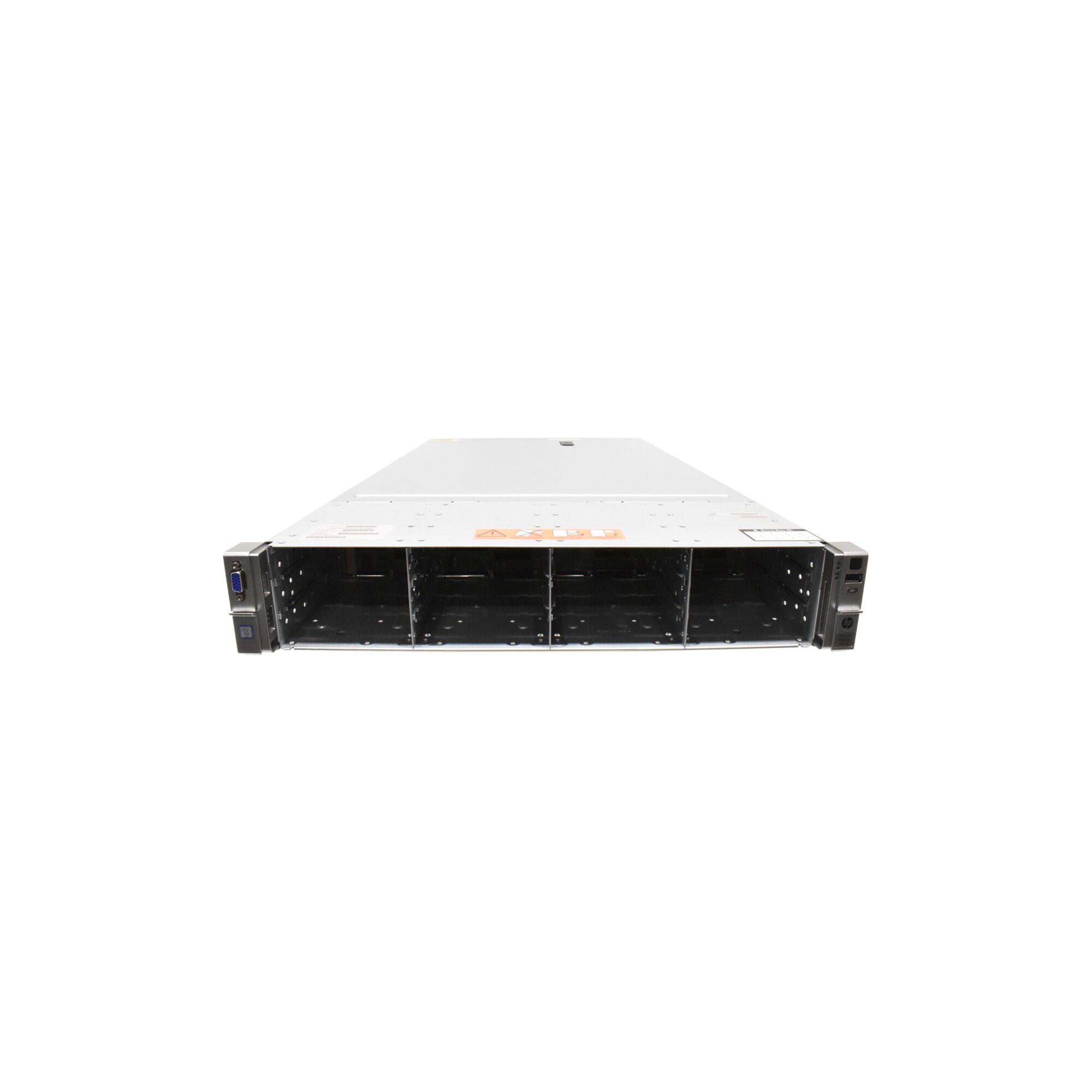 HP ProLiant DL380p G8 NO CPU NO RAM 2x Heatsink 12x LFF 3.5 Zoll ...