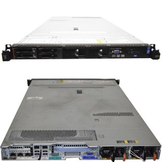 IBM x3550 M4 Server 2x Intel Xeon E5-2620 6C 2.00 GHz 32GB RAM M1115 4x SFF 2x 300GB HDD
