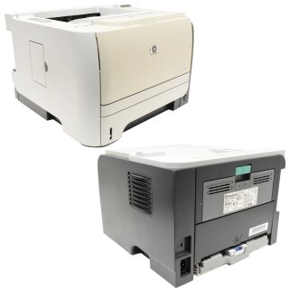 HP LaserJet P2055dn s/w Laserdrucker Lan Duplex 83.000 Seiten gedruckt A4 A5 A6