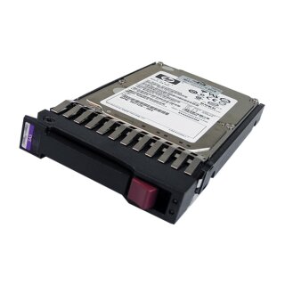 HP 72GB 2.5" 15k SAS HDD HotSwap Festplatte 512743-001 507119-003 mit Rahmen