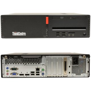 Lenovo ThinkCentre M710s SFF Desktop PC i5-7400 CPU 8GB RAM 256 m.2 SSD DVD RW Win10 64Bit