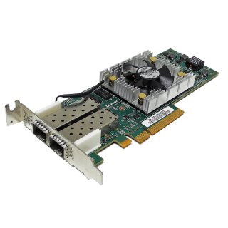 QLogic QLE8362-CU Dual-Port 10Gb/s PCIe x8 FC Converged Network Adapter LP