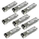 8 x IBM Finisar FTLF8527P3BLC-IB 8Gb SW 850nm SFP+ FC...