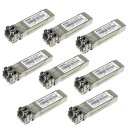 8 x IBM Avago AFBR-57D9AMZ-IB1 8Gb SW 850nm SFP+ FC...