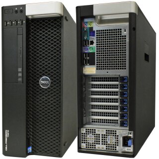 Dell Precision T3610 Tower Xeon E5-2620 v2 2.10GHz 6C 16GB RAM 500GB HDD NVIDIA Quadro FX3500