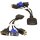 HP 409496-001 Local I/O KVM SUV Diagnostic Cable neu OVP USB VGA 36-Pin c3000 c7000 BL460c BL480c BL685c BL860c BL870c