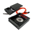 JouJye Desktop HDD / Festplatte SATA Wechselrahmen ST-125SATA mit Fan / Lüfter